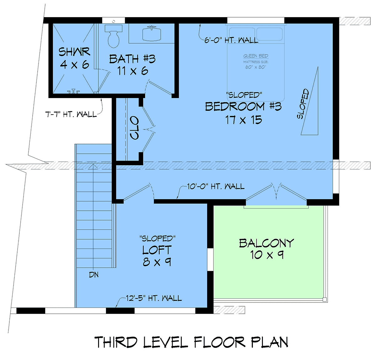 House Plan 100322 Level Three