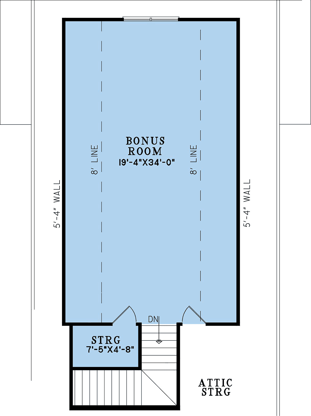 House Plan 100400 Level Two