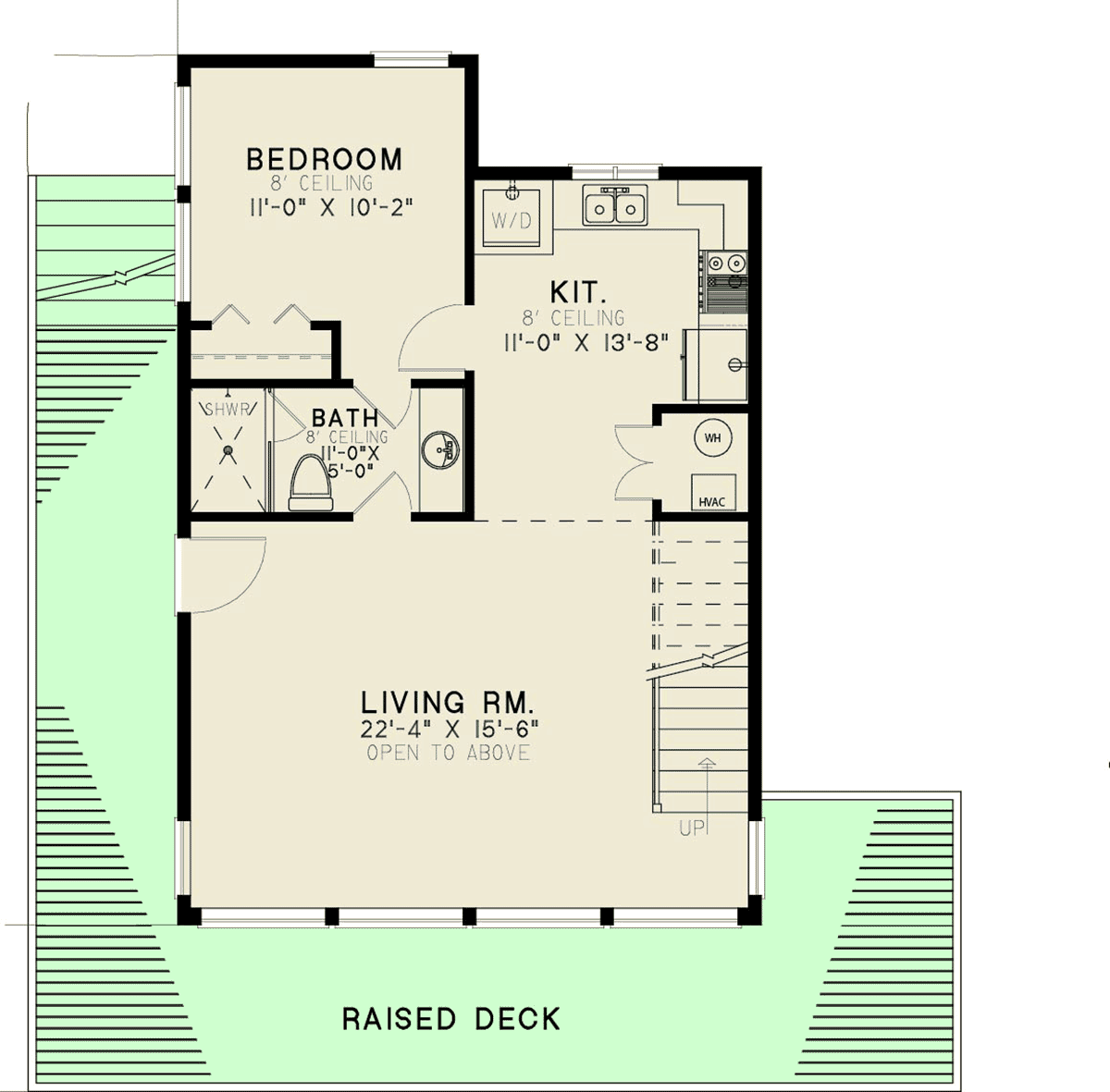 House Plan 100412 Level One