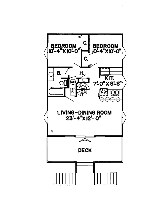 House Plan 10054 Level One