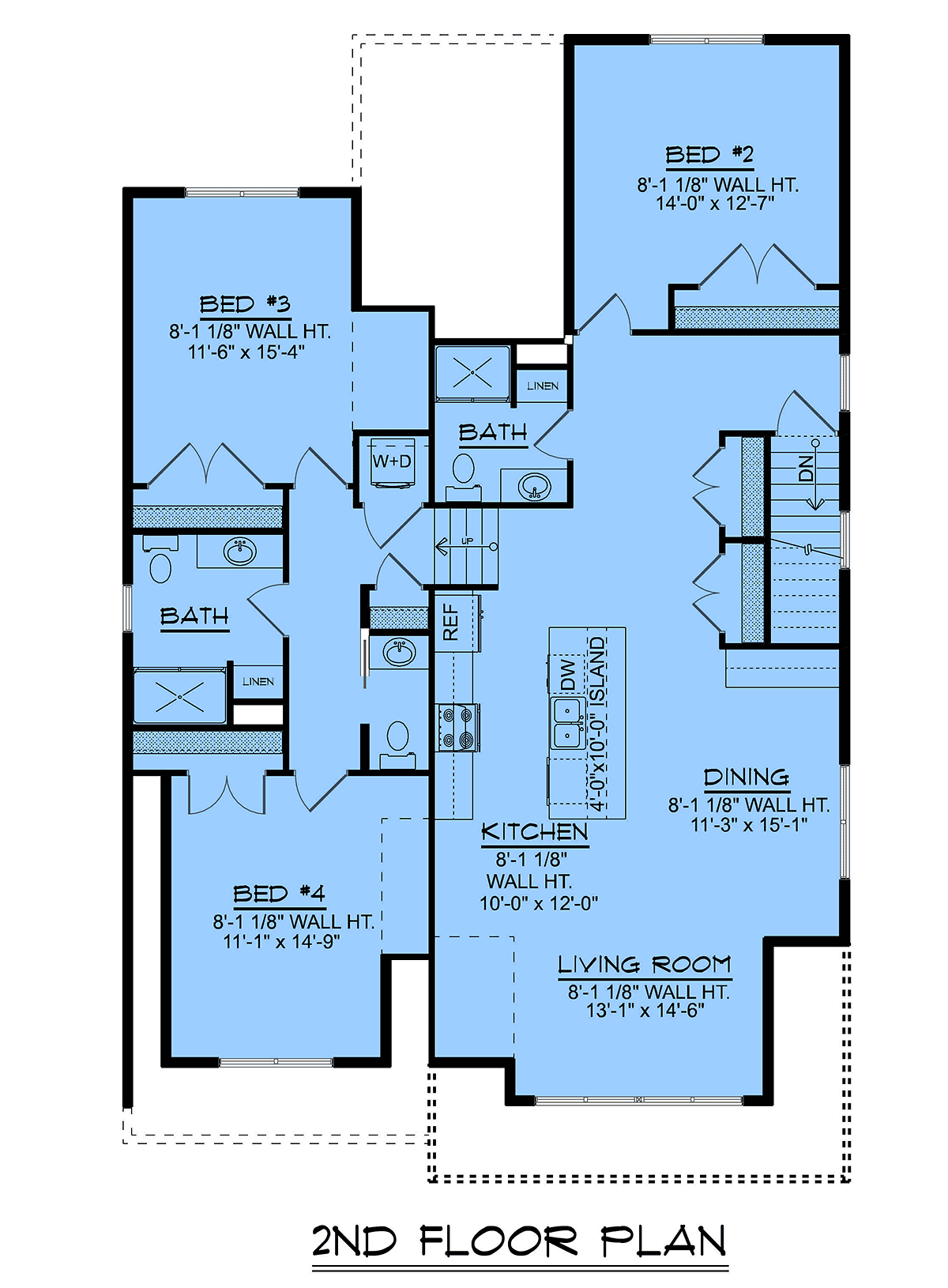 House Plan 100700 Level Two