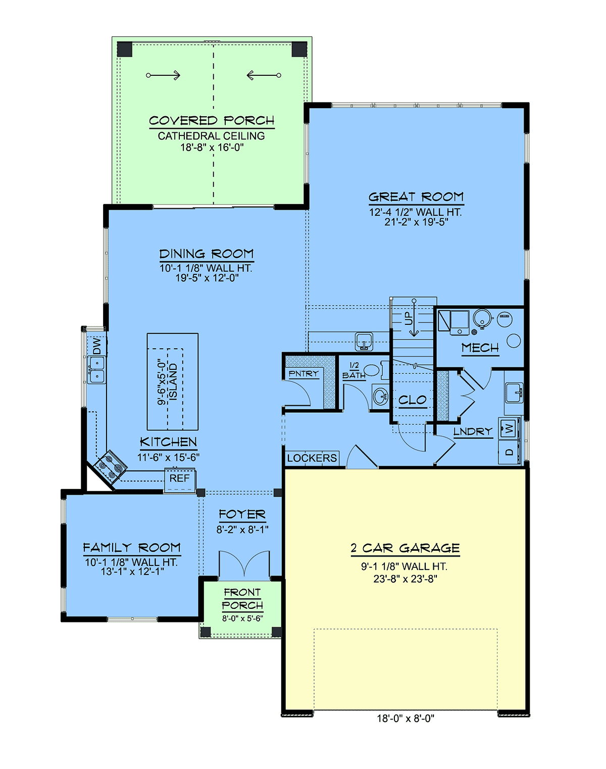 House Plan 100703 Level One