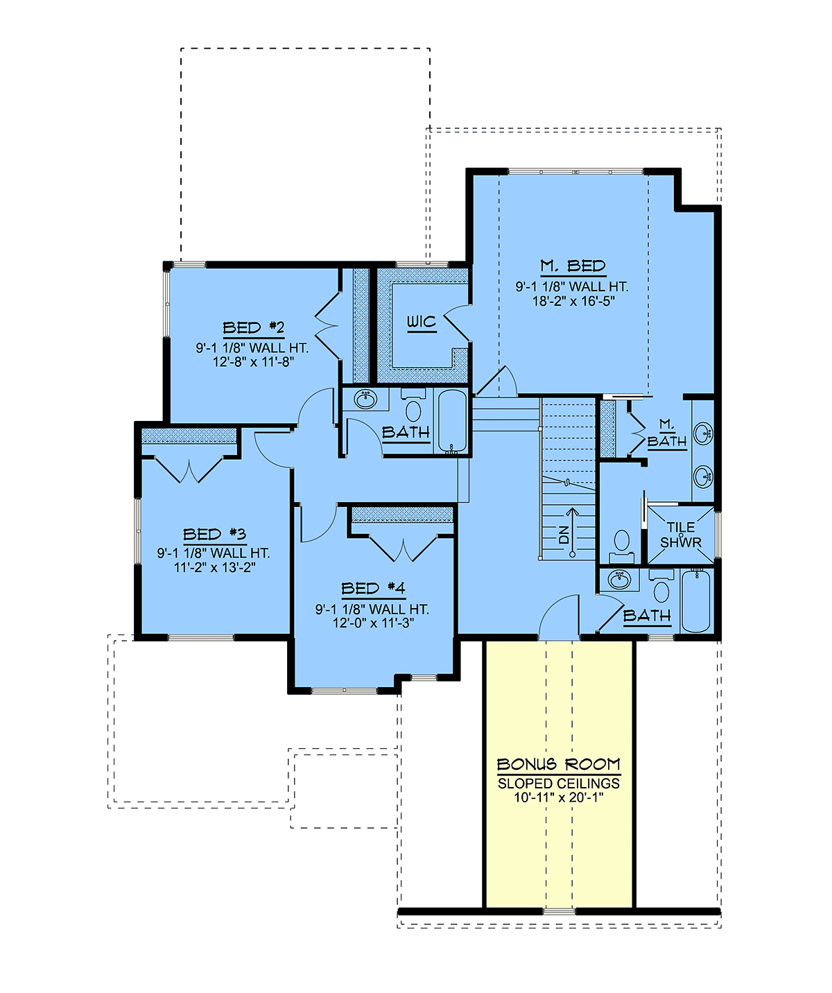 House Plan 100703 Level Two