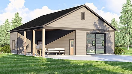 Plan 100734 - 435 Square Feet