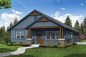 Plan 100801 - 916 Square Feet