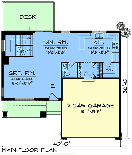First Level Plan