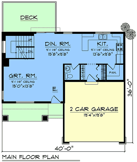 First Level Plan