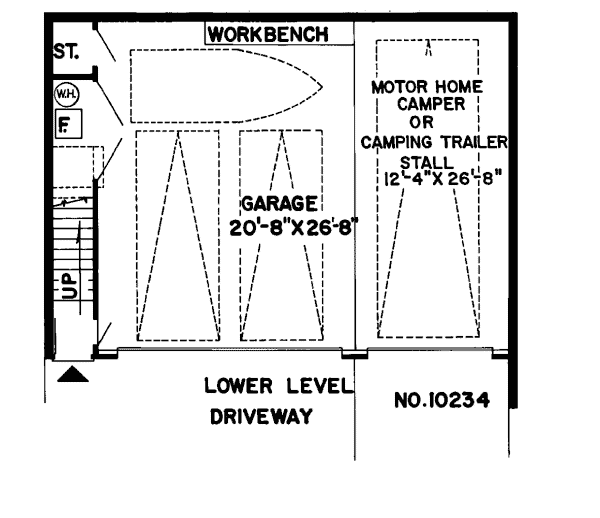House Plan 10234 Lower Level