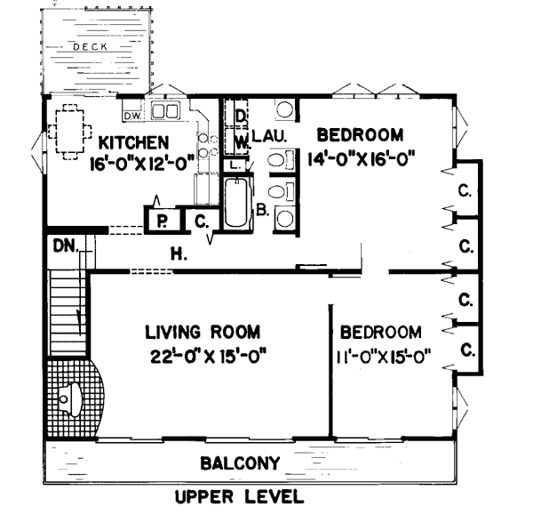 House Plan 10234 Level One
