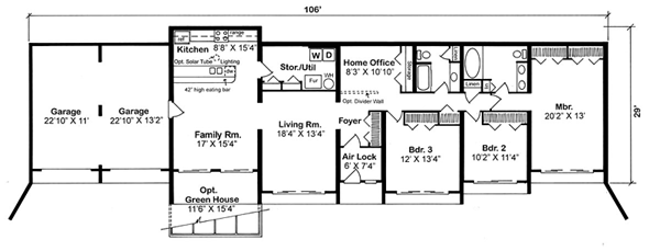 House Plan 10376 Level One
