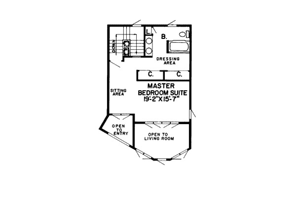 House Plan 10394 Level Two