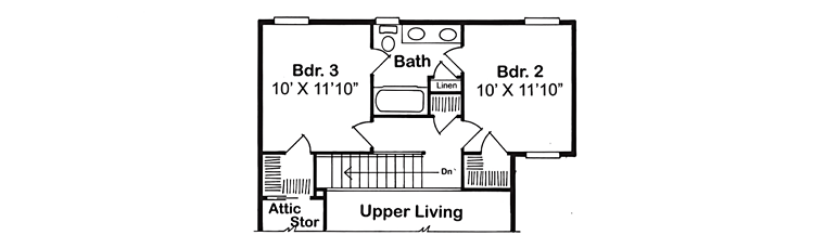House Plan 10482 Level Two