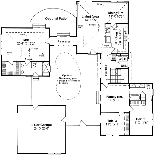 House Plan 10507 Level One