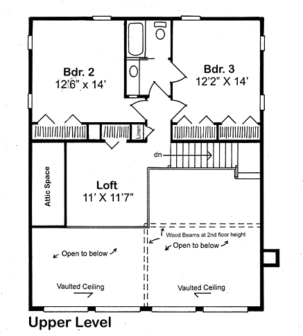 House Plan 10515 Level Two