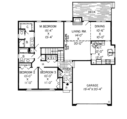 First Level Plan