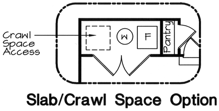 House Plan 20161 Alternate Level One