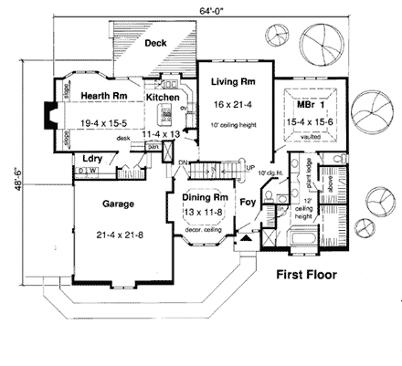 First Level Plan