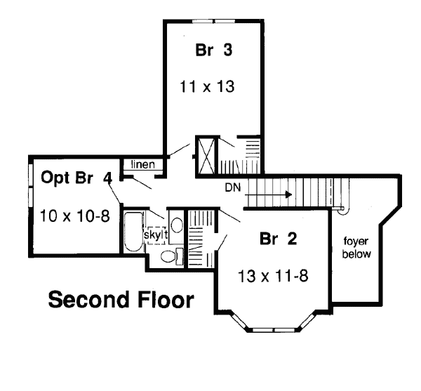 House Plan 20173 Level Two