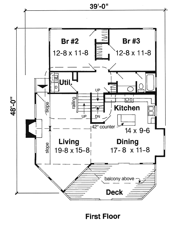 House Plan 20501 Level One