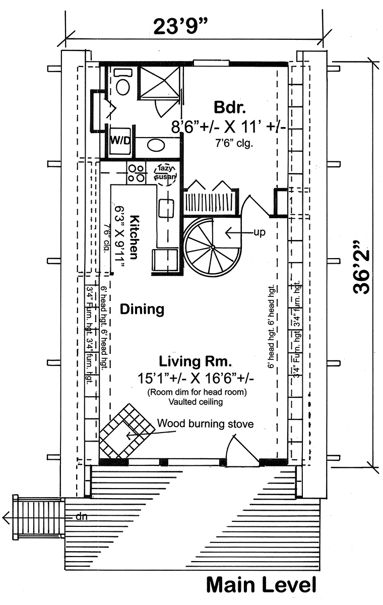 House Plan 24308 Level One