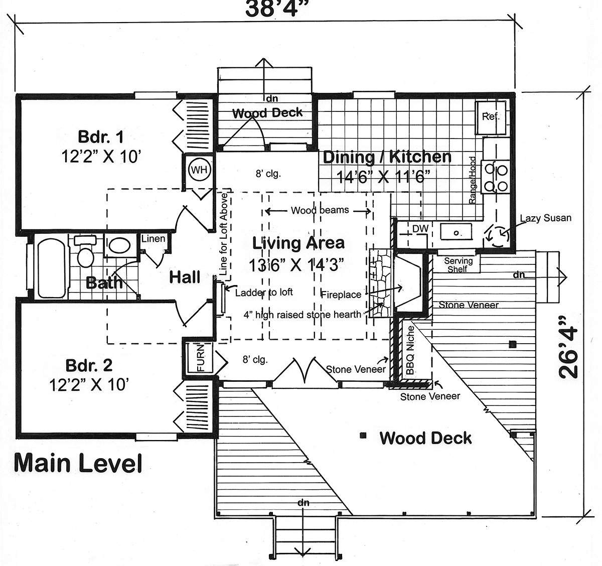 House Plan 24309 Level One