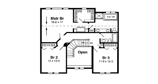 House Plan 24567 Level Two