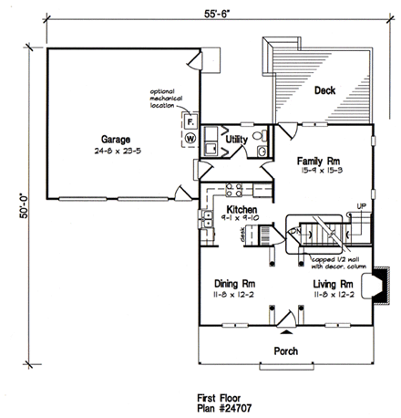 First Level Plan