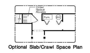 House Plan 24724 Alternate Level One