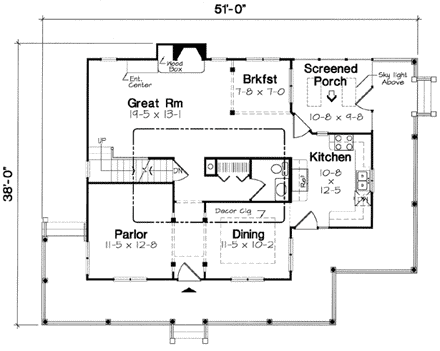 First Level Plan