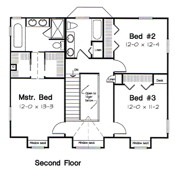 House Plan 24734 Level Two