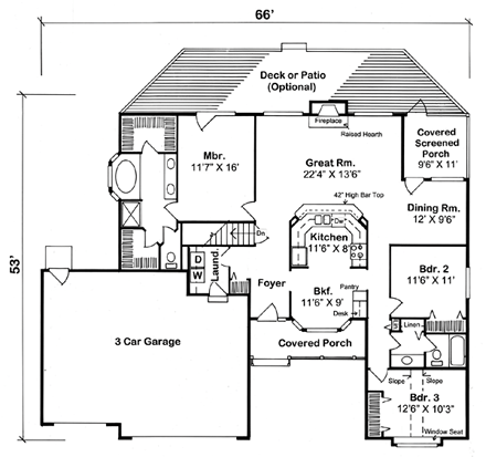First Level Plan