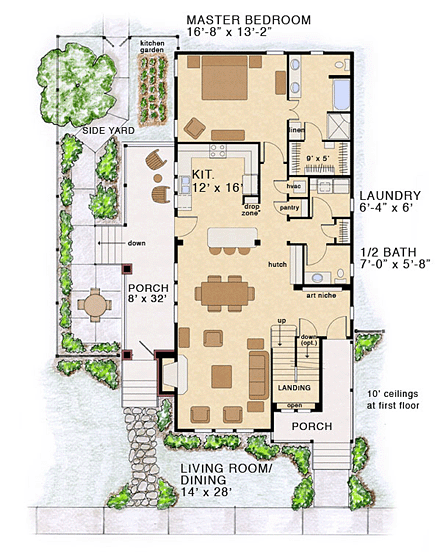 First Level Plan