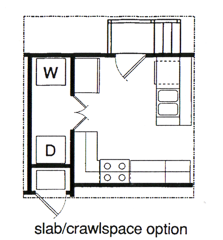House Plan 34003 Alternate Level One