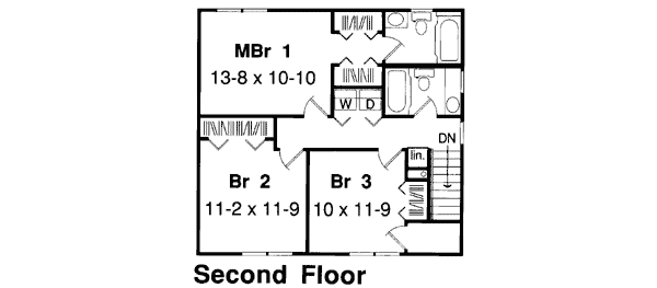 House Plan 34018 Level Two