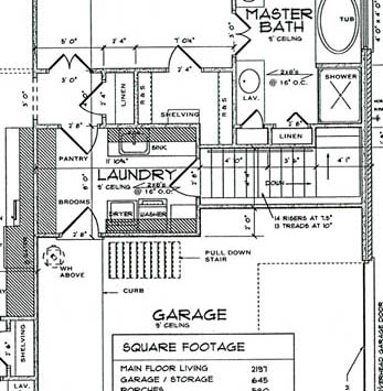 House Plan 40020 Alternate Level One