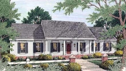 Plan 40022 - 1670 Square Feet