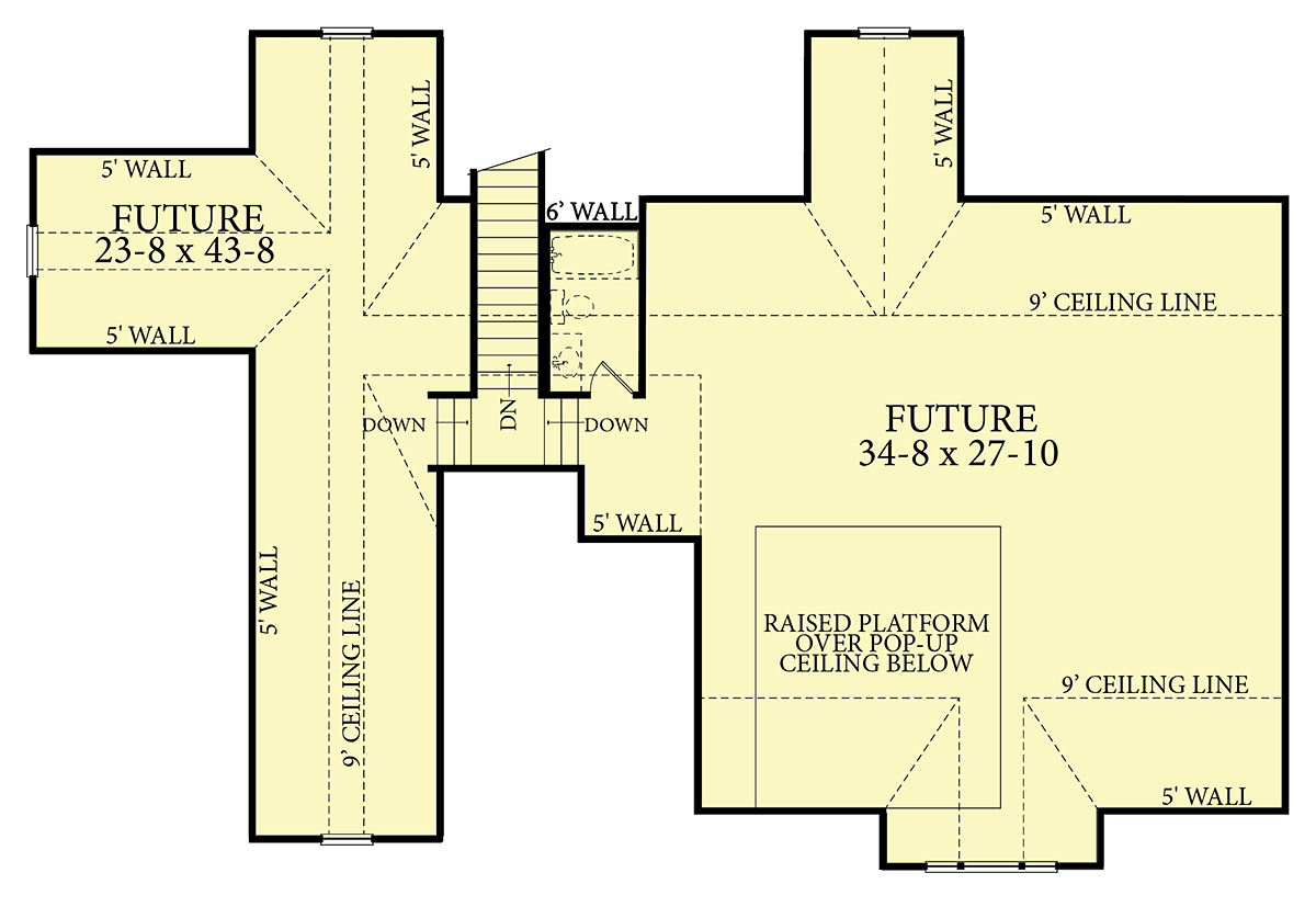 House Plan 40046 Level Two