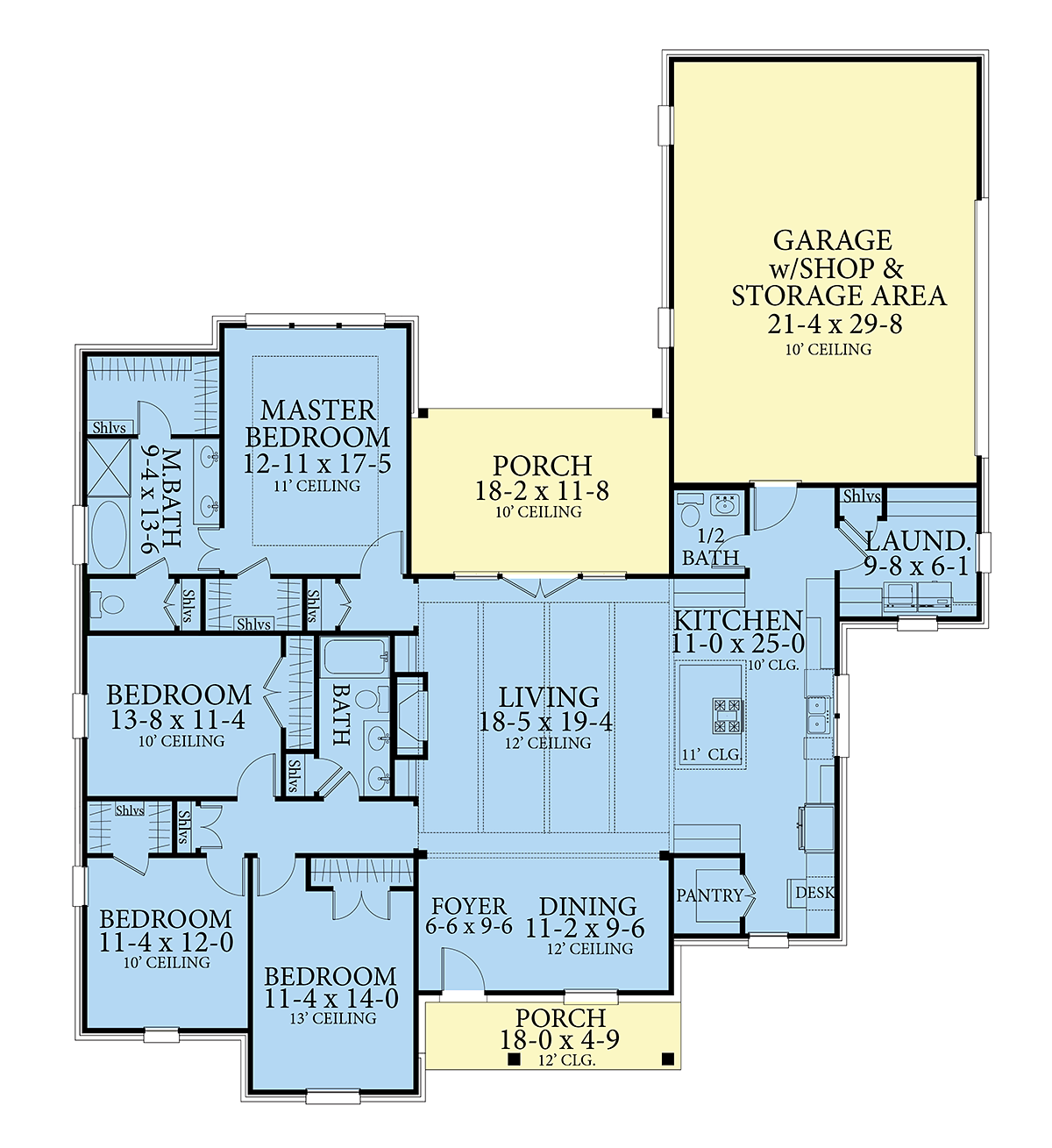 House Plan 40049 Level One