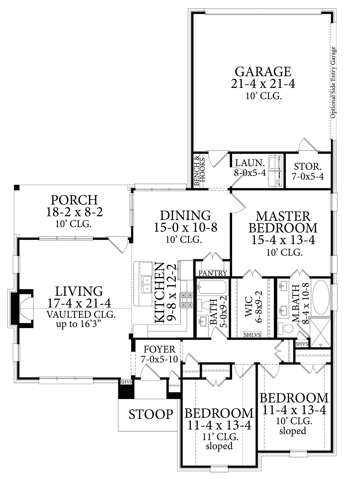 House Plan 40050 Level One