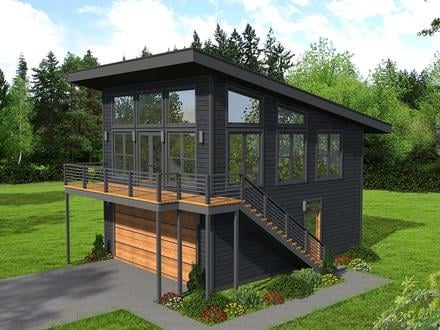 Plan 40823 - 650 Square Feet