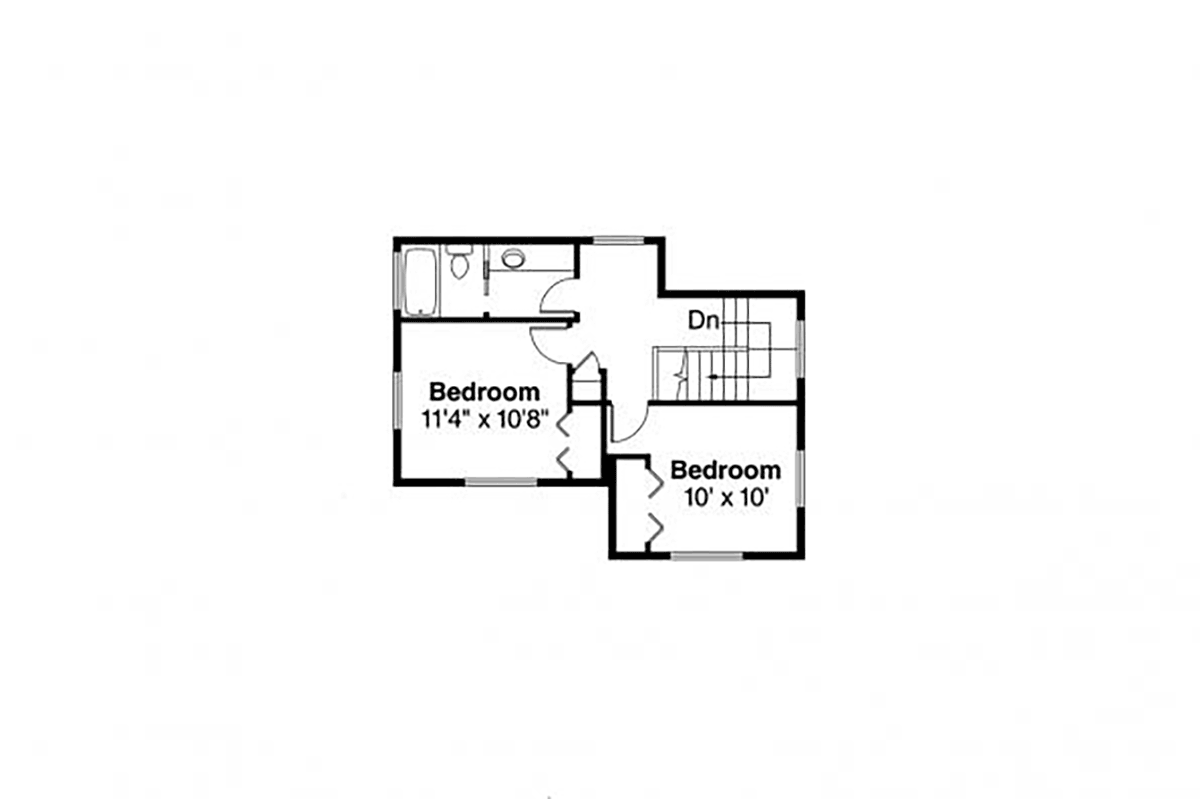 House Plan 41236 Level Two
