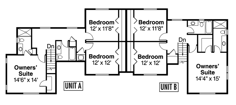 Multi-Family Plan 41260 Level Two
