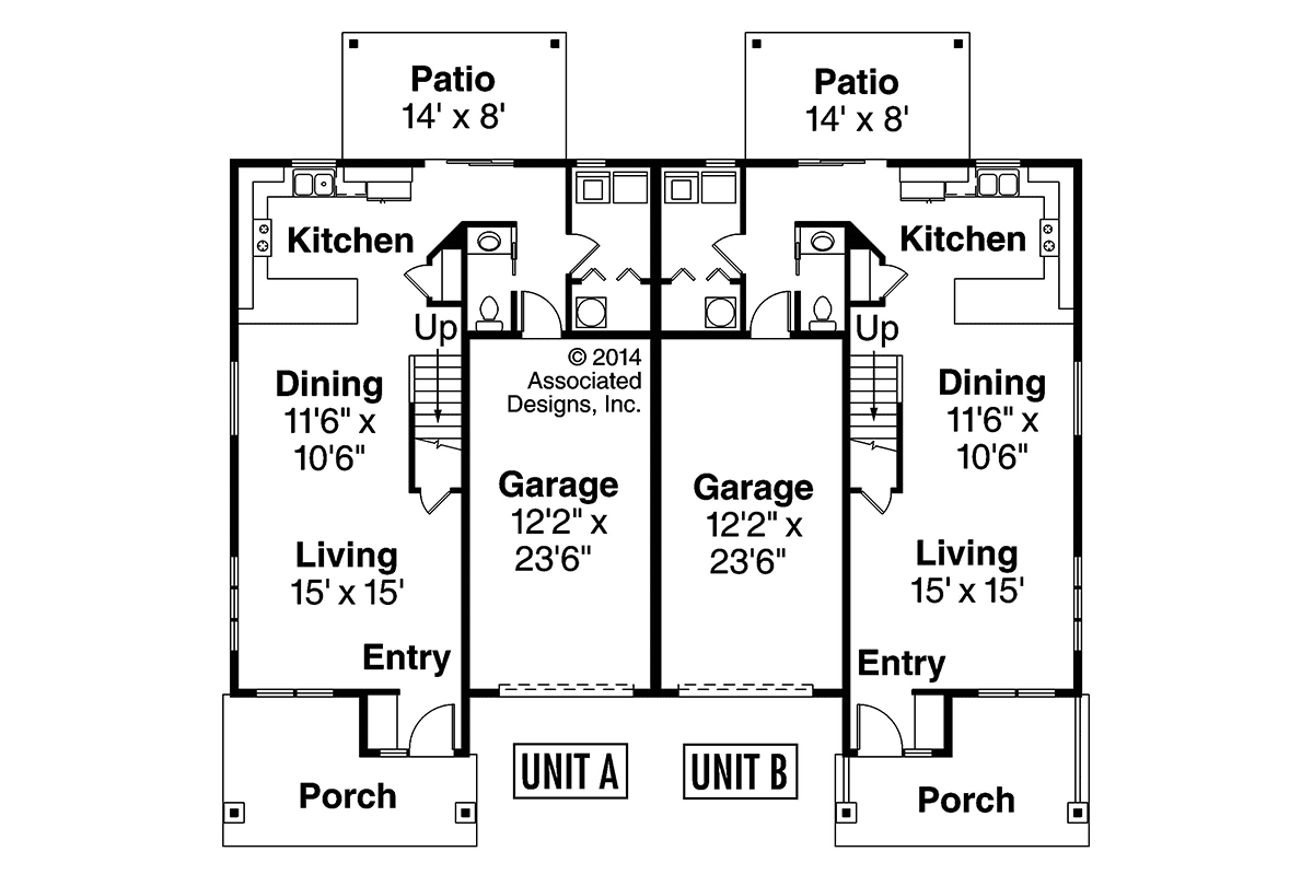 Multi-Family Plan 41261 Level One
