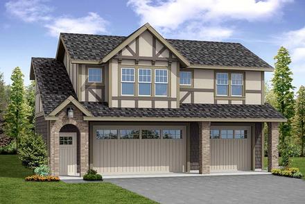Plan 41280 - 798 Square Feet