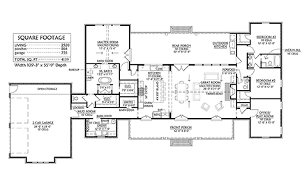 First Level Plan
