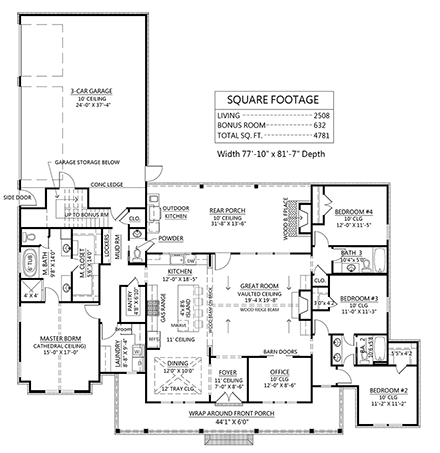 First Level Plan