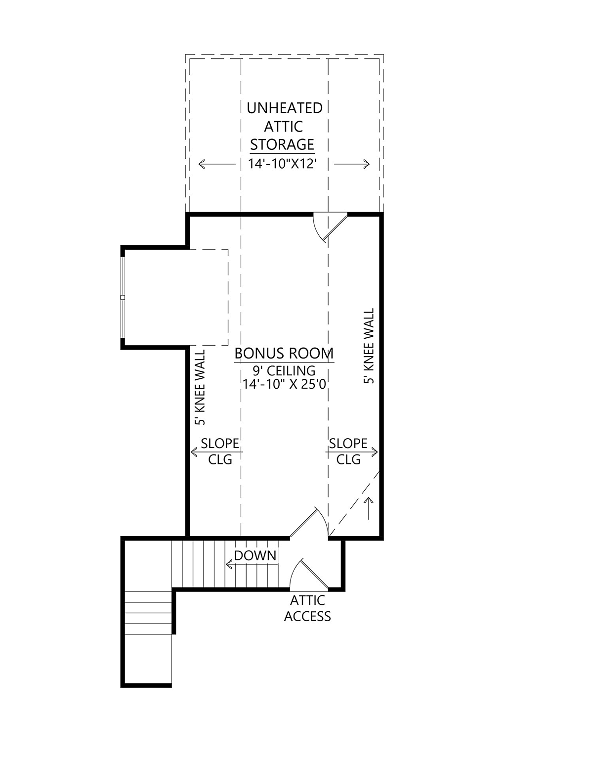 House Plan 41444 Level Two
