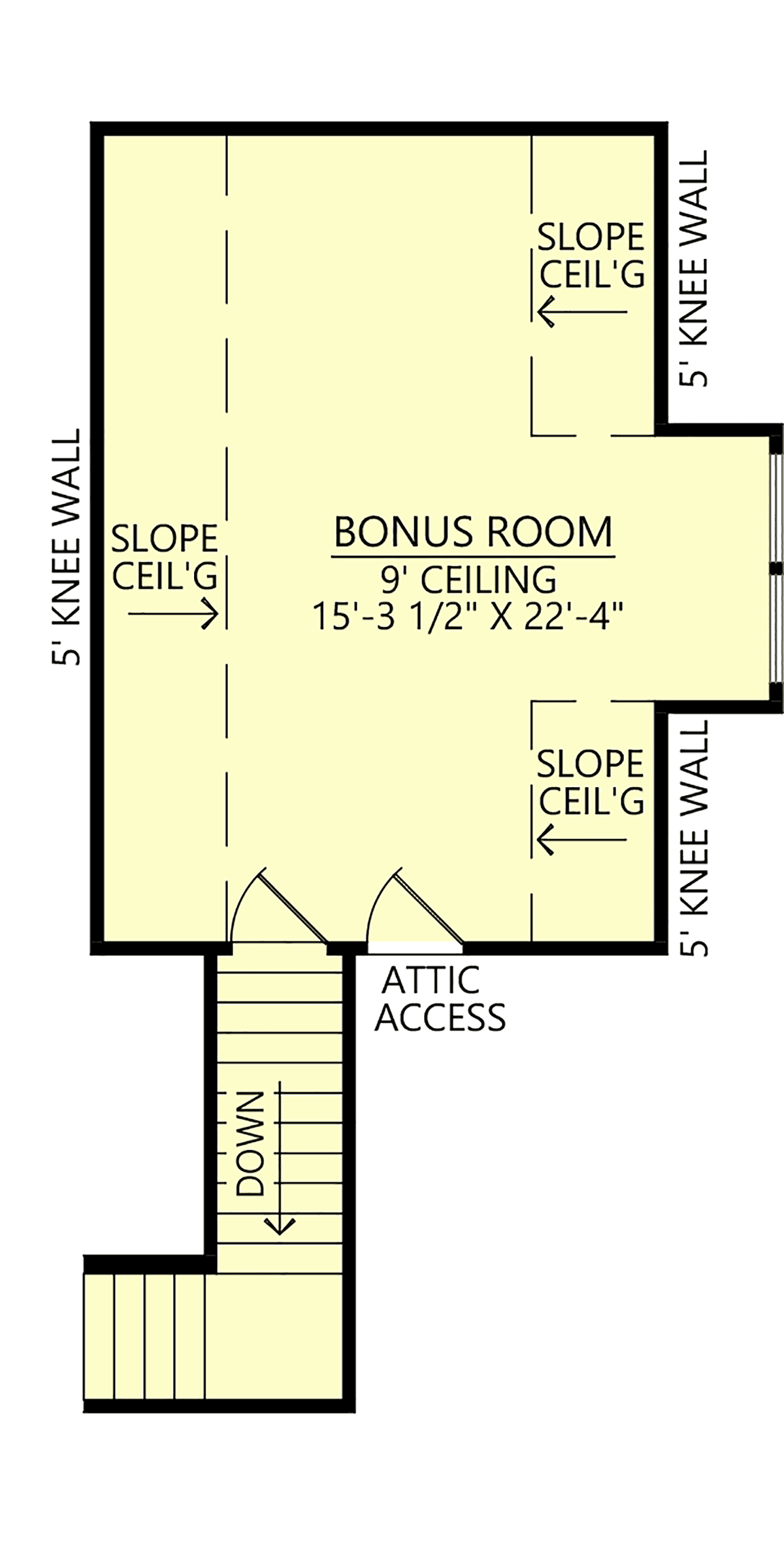 House Plan 41445 Level Two