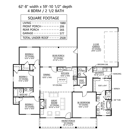 First Level Plan