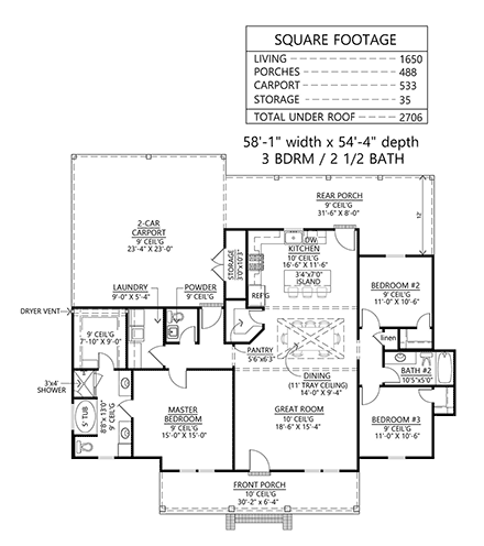 First Level Plan